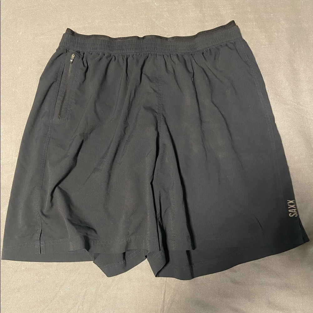 Used SAXX athletic shorts